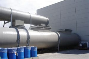 PVC round duct 